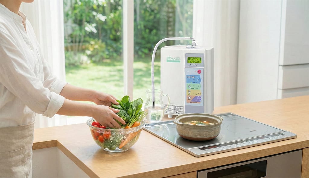 kangen water cooking 01