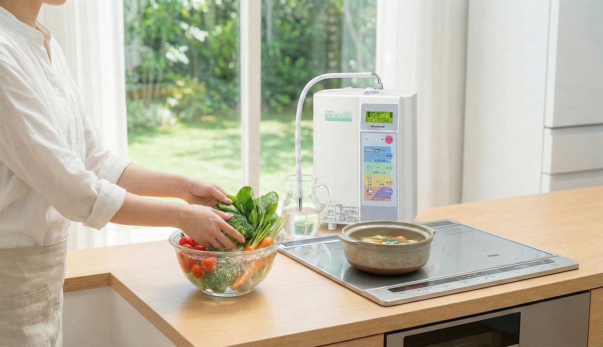 kangen water cooking 01
