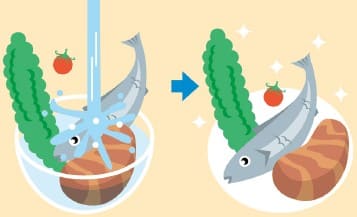 酸化物やアクを効果的に取り除きます