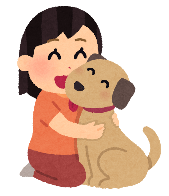 pet dog woman