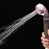 frion_scalp_scalp-shower フリオンスカルプ セラミックボール内蔵 3段階高機能 シャワーヘッド (クリア)