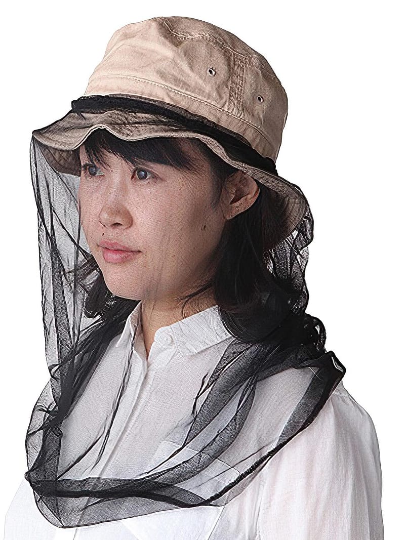 ハルサガード 虫よけ帽子ネット 防虫加工 1 ハルサガード 虫よけ帽子ネット 防虫加工